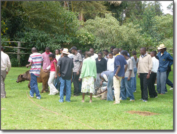 Students at Conservancy