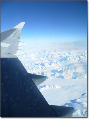 Greenland from the air