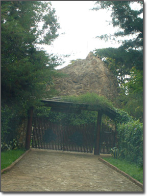 Bedroom in the shape of Mt. Kenya