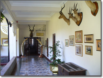 Mount Kenya Safari Club inside