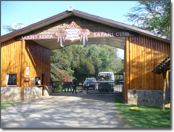 Gate to the Safari Club