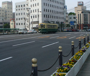 Japanese cable car